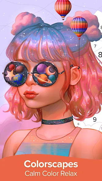 Colorscapes® - Color by Number [МОД Меню] APK Android Screenshot 2