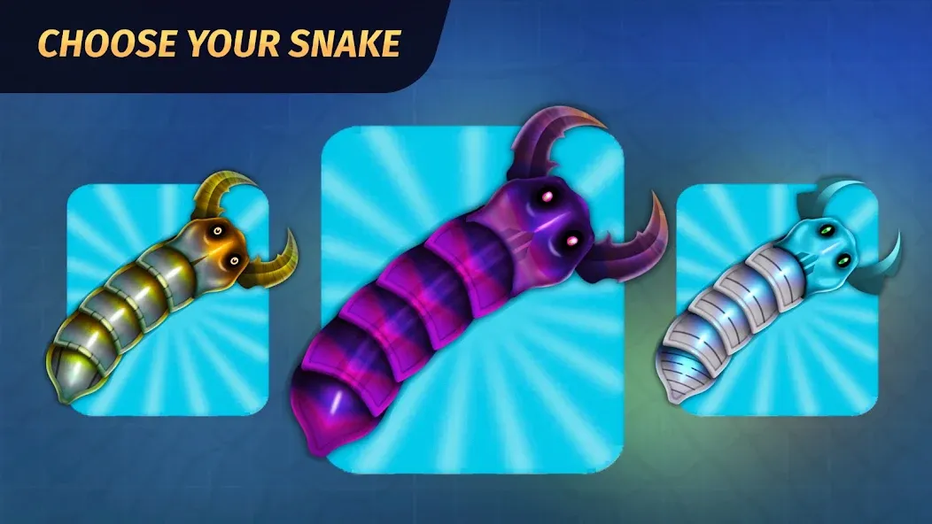 Worm.io - Gusanos Battle [МОД Unlocked] APK Android Screenshot 1