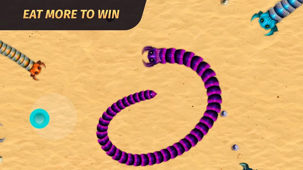 Worm.io - Gusanos Battle [МОД Unlocked] APK Android Screenshot 3