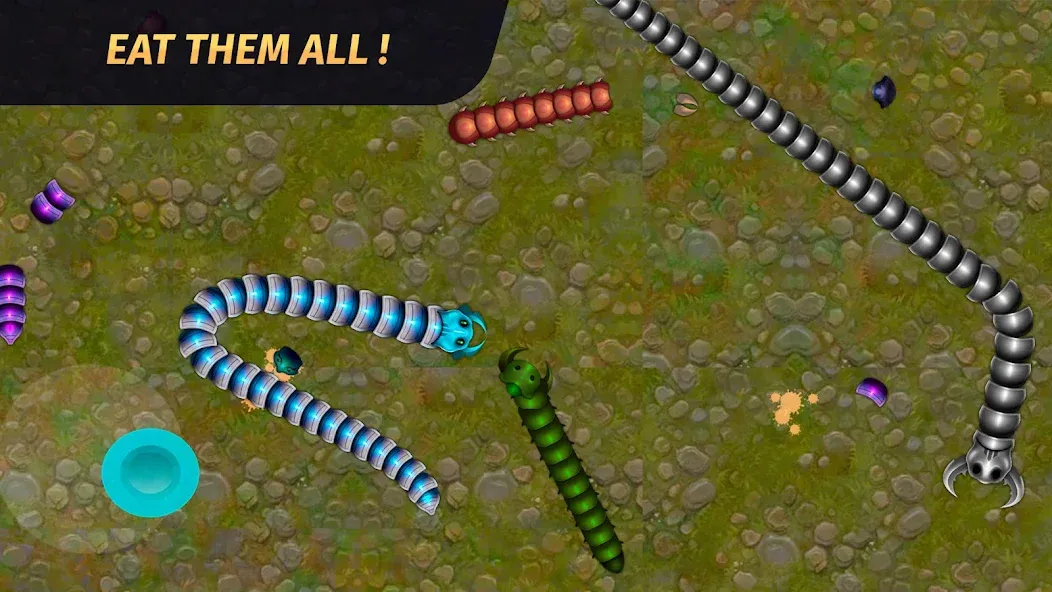 Worm.io - Gusanos Battle [МОД Unlocked] APK Android Screenshot 5