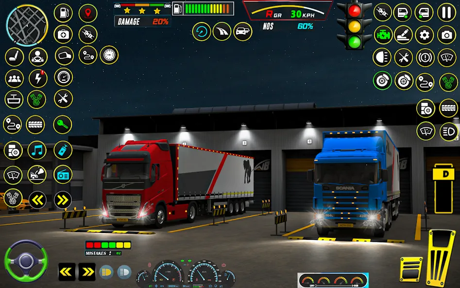 US Truck Simulator Game 2022 (Трак Симулятор) [МОД Mega Pack] APK Android Screenshot 2