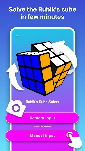 Rubik's Cube Solver [МОД Unlocked] APK Android Screenshot 2