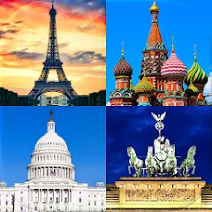 Capitals of the World - Quiz [МОД Unlocked] APK Android