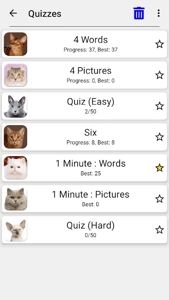 Cats Quiz Guess Popular Breeds [МОД Mega Pack] APK Android Screenshot 5
