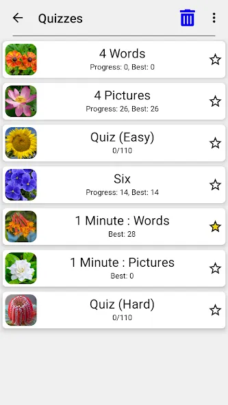 Flowers Quiz - Identify Plants [МОД Premium] APK Android Screenshot 5