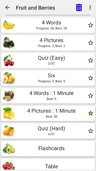 Fruit and Vegetables - Quiz [МОД Unlocked] APK Android Screenshot 5