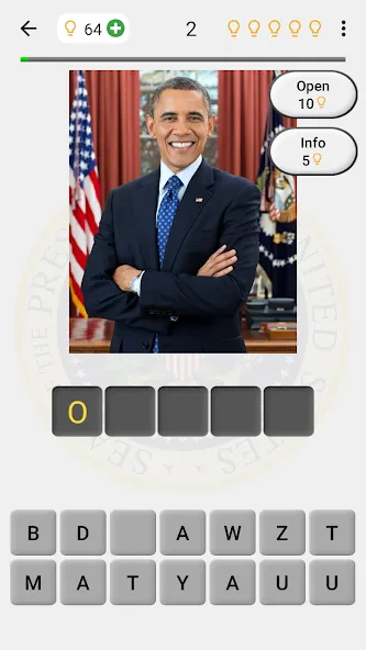 US Presidents and History Quiz [МОД Все открыто] APK Android Screenshot 1