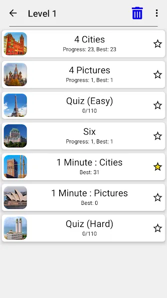 Cities of the World Photo-Quiz [МОД Много денег] APK Android Screenshot 5