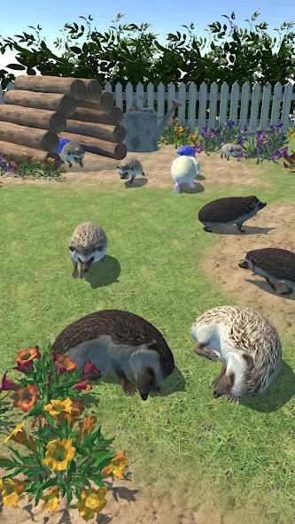 Hedgehog Friends (Хеджхог Френдс) [МОД Все открыто] APK Android Screenshot 1