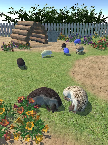Hedgehog Friends (Хеджхог Френдс) [МОД Все открыто] APK Android Screenshot 4