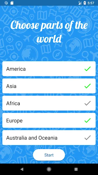 Guess the country! - Quiz [МОД Mega Pack] APK Android Screenshot 4