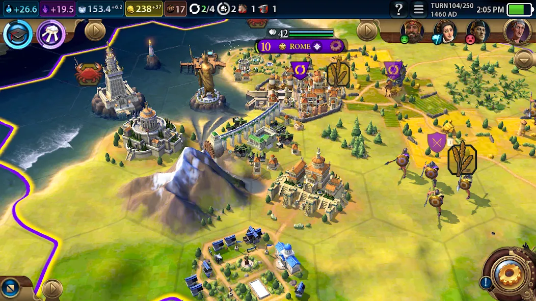 Civilization VI - Build A City (Цивилизация ) [МОД Mega Pack] APK Android Screenshot 1