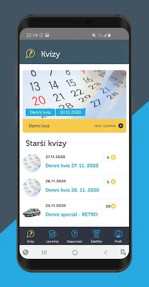 Kvíz do kapsy [МОД Меню] APK Android Screenshot 1