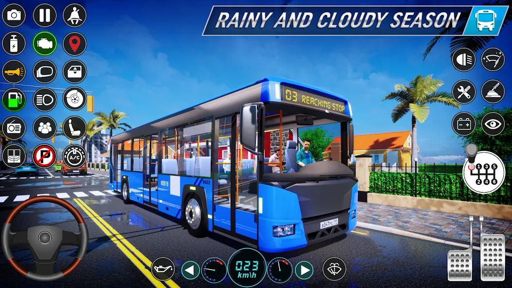 City Bus Simulator: Bus Games (Риал Сити Бас Симулятор Геймс) [МОД Бесконечные монеты] APK Android Screenshot 5