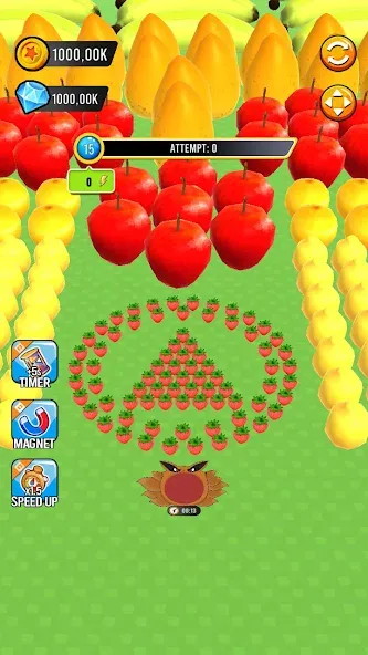 Fruit hole: Black hole (Фрут хол) [МОД Premium] APK Android Screenshot 1