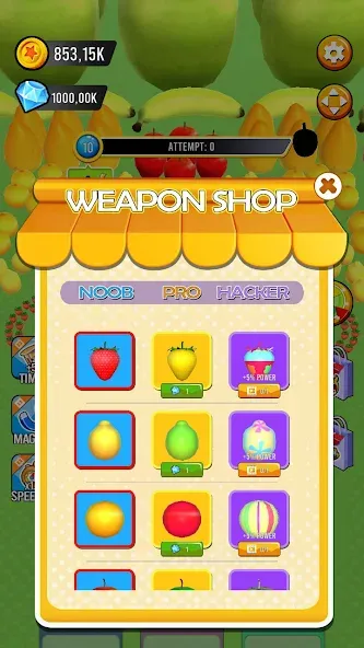 Fruit hole: Black hole (Фрут хол) [МОД Premium] APK Android Screenshot 4