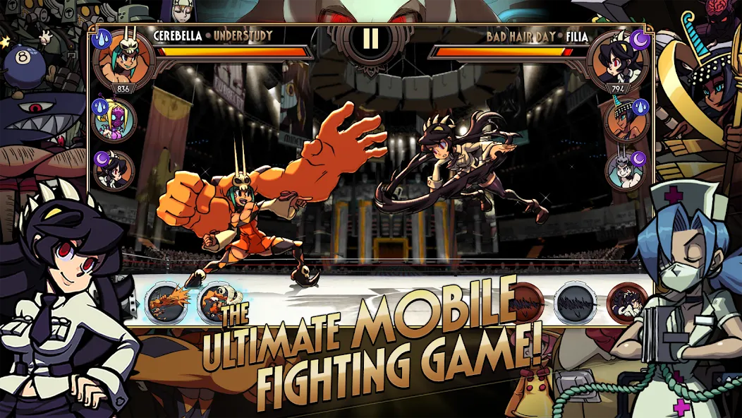 Skullgirls: Fighting RPG (Скулгрлз) [МОД Mega Pack] APK Android Screenshot 1