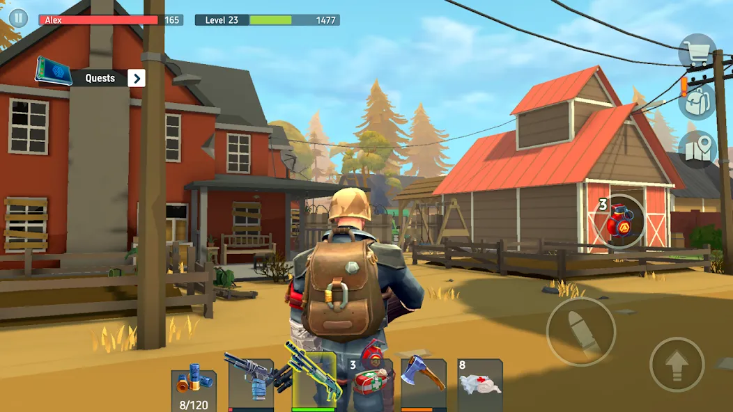 TEGRA: Zombie survival island (Тегра) [МОД Все открыто] APK Android Screenshot 3