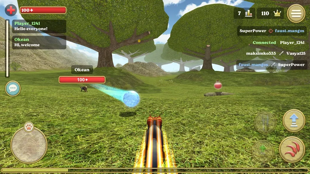 Squirrel Simulator 2 : Online [МОД Бесконечные монеты] APK Android Screenshot 2