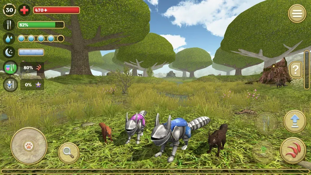 Squirrel Simulator 2 : Online [МОД Бесконечные монеты] APK Android Screenshot 5