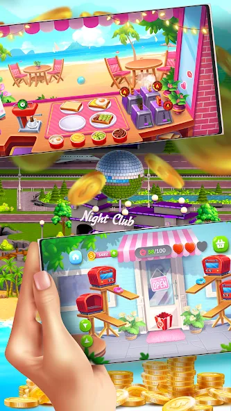 Diana's city-fashion & beauty [МОД Все открыто] APK Android Screenshot 4