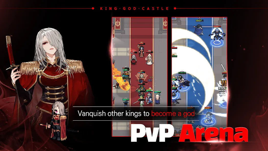 King God Castle (Кинг Год Кастл) [МОД Много денег] APK Android Screenshot 2