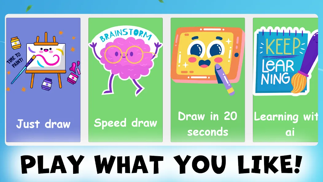 Draw It. Easy Draw Quick Game [МОД Меню] APK Android Screenshot 3