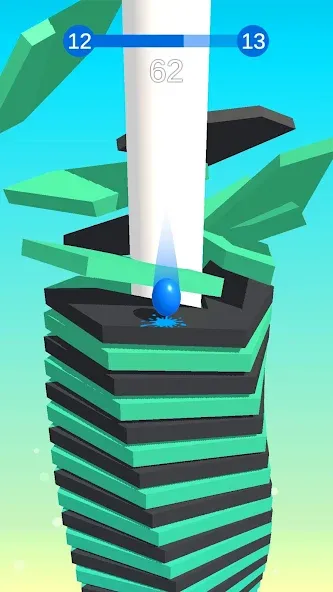 Stack Ball - Crash Platforms (Стэк Болл) [МОД Premium] APK Android Screenshot 5