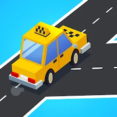 Taxi Run: Traffic Driver (Такси Ран) [МОД Unlocked] APK Android