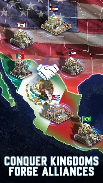 The Grand Frontier (Страйк оф Нейшенс) [МОД Много денег] APK Android Screenshot 2