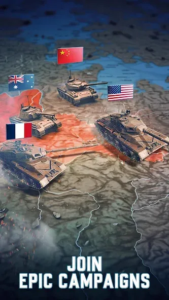 The Grand Frontier (Страйк оф Нейшенс) [МОД Много денег] APK Android Screenshot 3