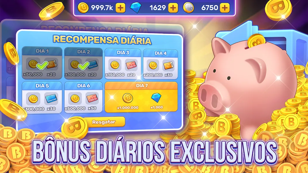 Bacana Games: Buraco & Slots (Бакана Геймс) [МОД Много денег] APK Android Screenshot 4