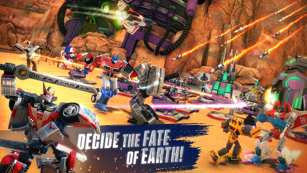 TRANSFORMERS: Earth Wars [МОД Много денег] APK Android Screenshot 1