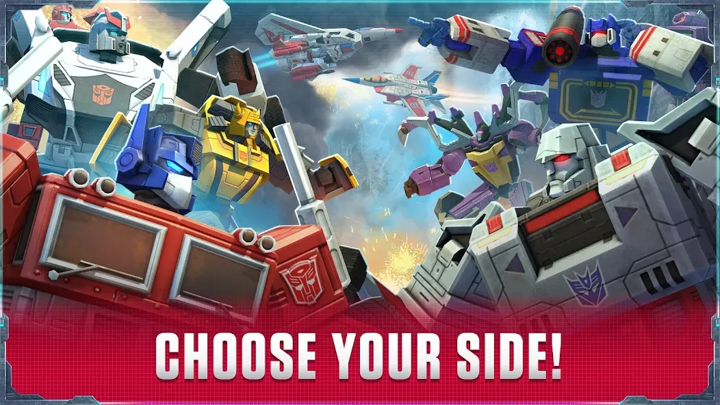 Transformers: Earth Wars Beta (Трансформерс) [МОД Много денег] APK Android Screenshot 1