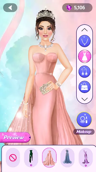 Dress Up Fashion: Makeup Games [МОД Premium] APK Android Screenshot 5