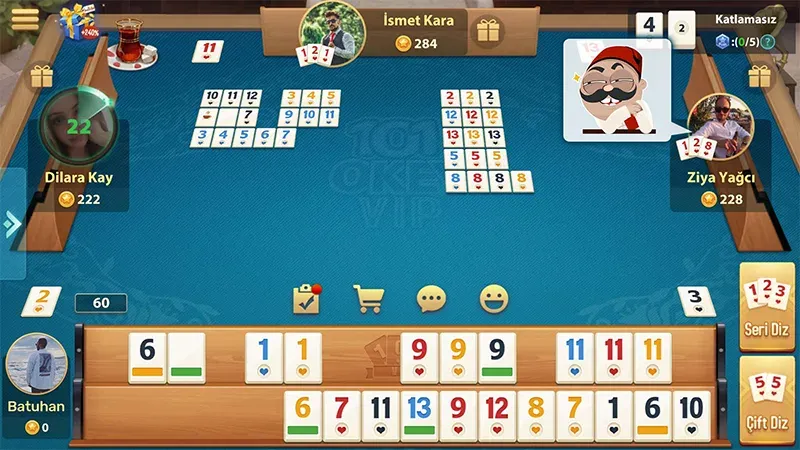 101 Okey VIP (Окей ВИП) [МОД Много денег] APK Android Screenshot 1