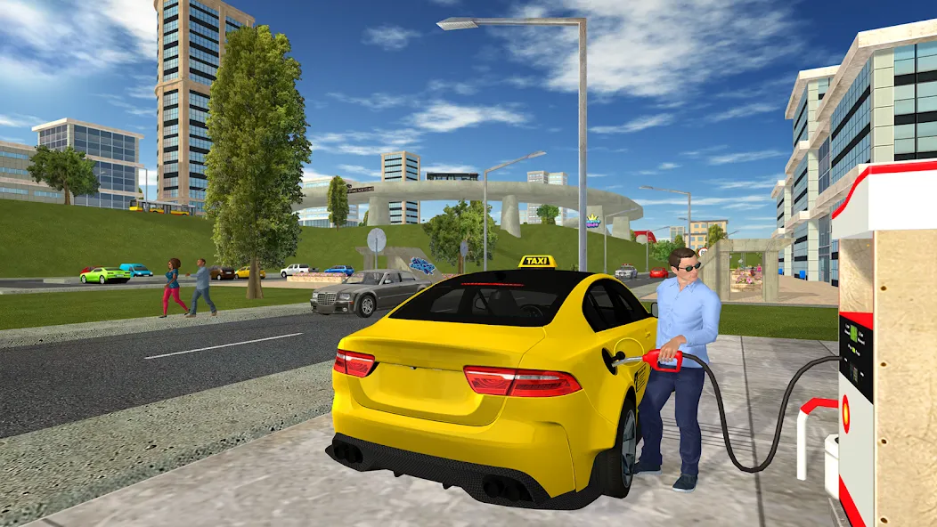 Taxi Game 2 [МОД Все открыто] APK Android Screenshot 3