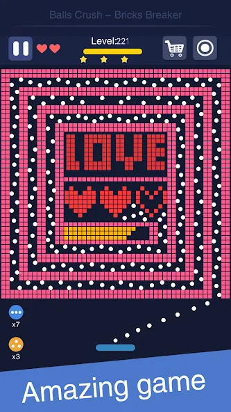 Balls Crush - Bricks Breaker (Боллз Краш) [МОД Много денег] APK Android Screenshot 1