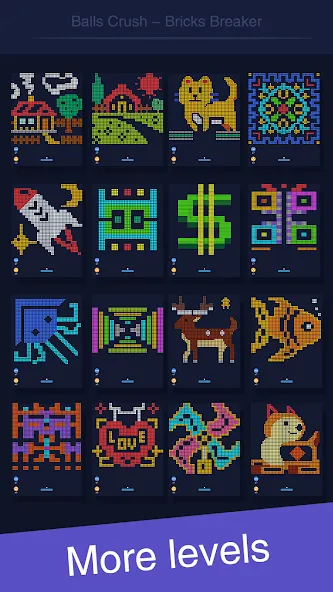 Balls Crush - Bricks Breaker (Боллз Краш) [МОД Много денег] APK Android Screenshot 3