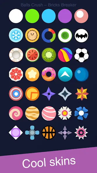 Balls Crush - Bricks Breaker (Боллз Краш) [МОД Много денег] APK Android Screenshot 4