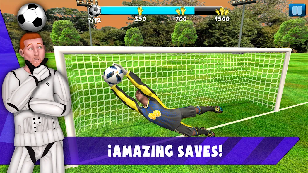 Soccer Goalkeeper 2024 (Соккер Голкипер 2022) [МОД Premium] APK Android Screenshot 2