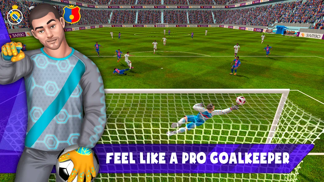 Soccer Goalkeeper 2024 (Соккер Голкипер 2022) [МОД Premium] APK Android Screenshot 4