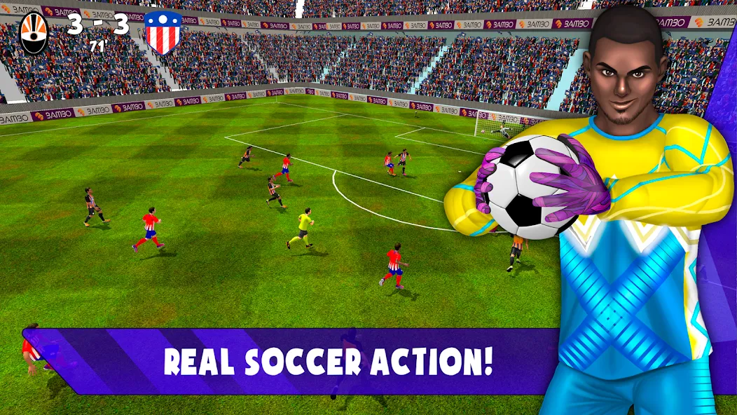 Soccer Goalkeeper 2024 (Соккер Голкипер 2022) [МОД Premium] APK Android Screenshot 5