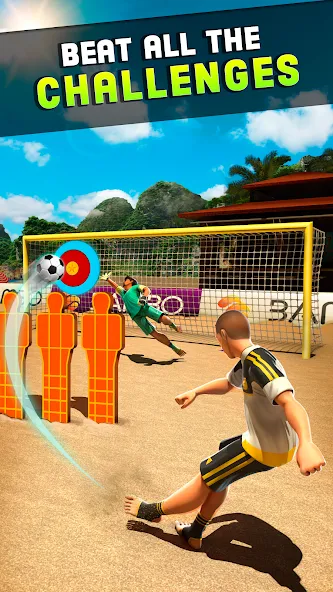 Shoot Goal - Beach Soccer Game (Шут) [МОД Mega Pack] APK Android Screenshot 5