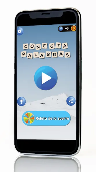 Conecta - Juego de Palabras (Сонекта) [МОД Много денег] APK Android Screenshot 1