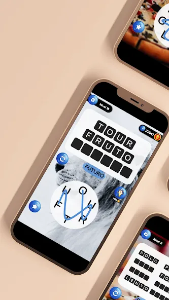 Conecta - Juego de Palabras (Сонекта) [МОД Много денег] APK Android Screenshot 2