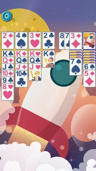 Solitaire Space™ (Солярис Спейс) [МОД Меню] APK Android Screenshot 3