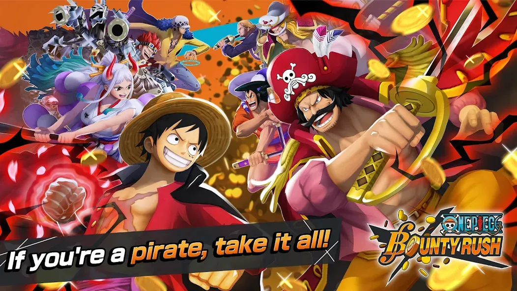 ONE PIECE Bounty Rush (ВАН ПИС Баунти Раш) [МОД Много денег] APK Android Screenshot 1