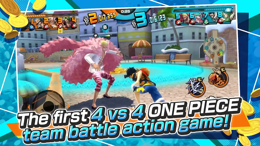 ONE PIECE Bounty Rush (ВАН ПИС Баунти Раш) [МОД Много денег] APK Android Screenshot 2