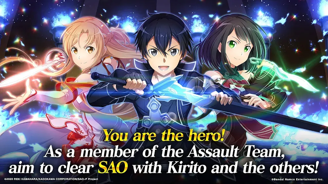 SAO Integral Factor - MMORPG (САО Интегральный Фактор) [МОД Все открыто] APK Android Screenshot 1
